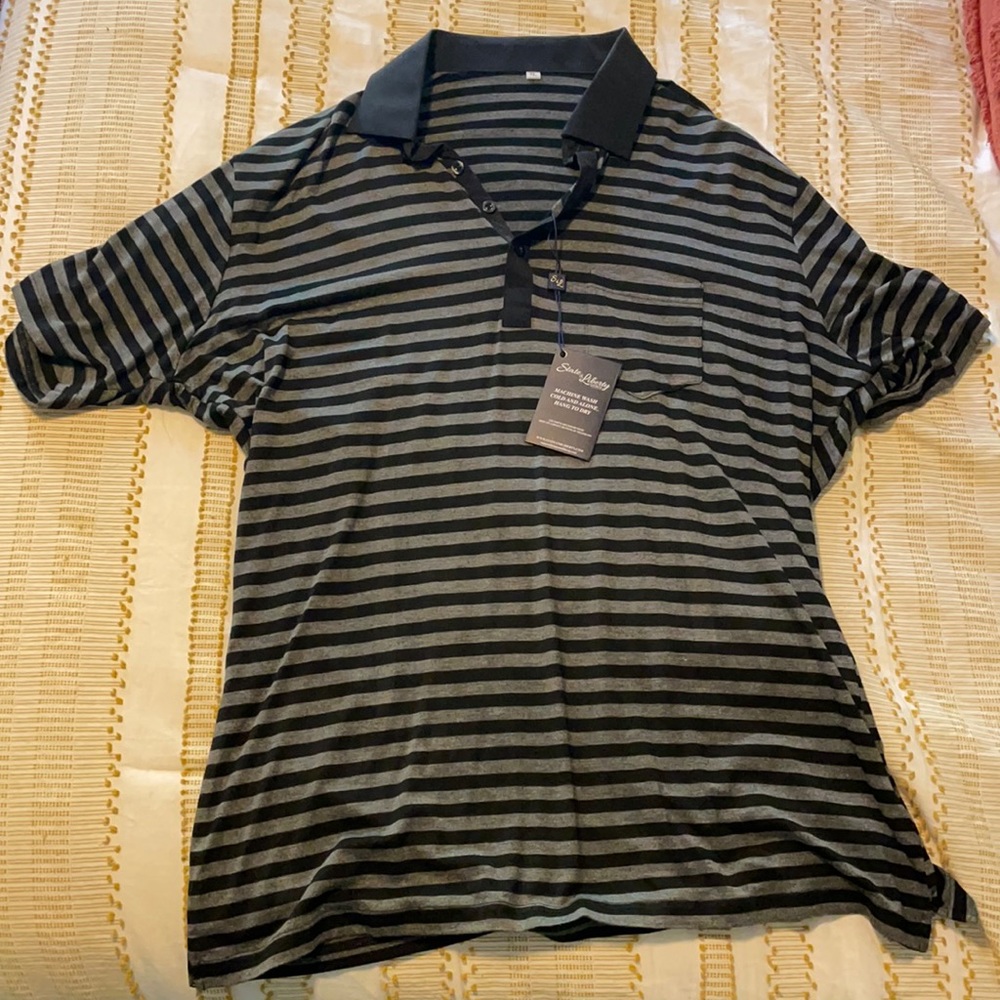 State and liberty short sleeve polo
